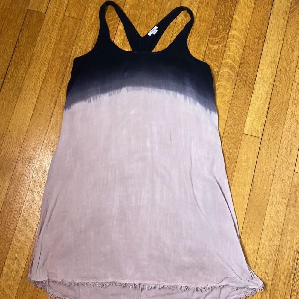 Multi colored ombré dress